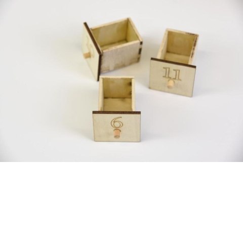 Kalendarz adwentowy świąteczny, sanie, 10 LED, na baterie