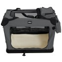Leopet Box transportowy dla psów XXL, antracytowy