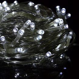 Zestaw świątecznych łańcuchów LED100 diod, zimna biel