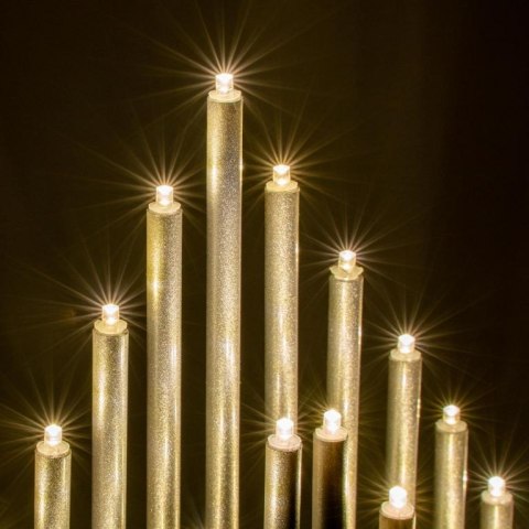 Świecznik świąteczny, 33 diody LED