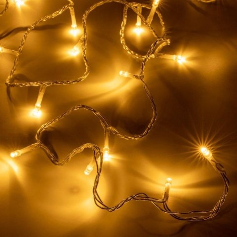 Zestaw 3 lampek choinkowych 20LED z timerem, kolor ciepły b.