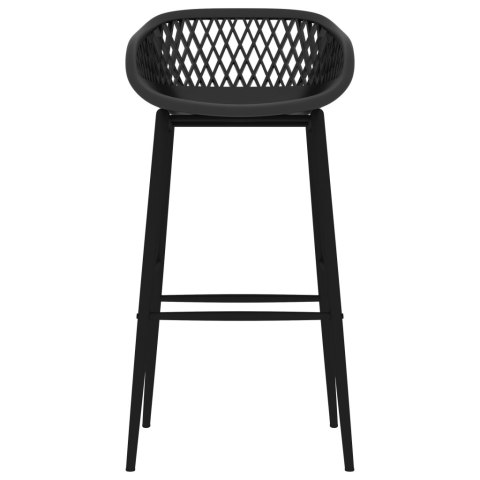 5-częściowy zestaw mebli barowych, biało-czarny