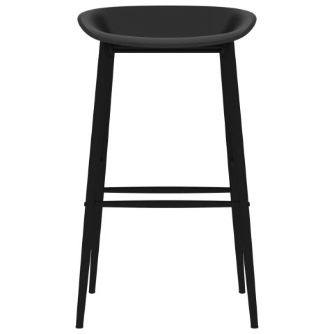 5-częściowy zestaw mebli barowych, biało-czarny