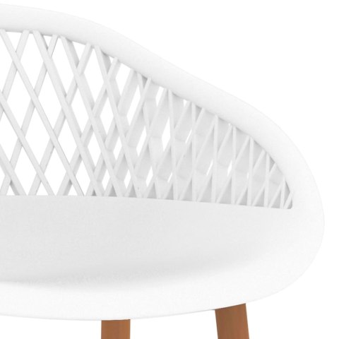 5-częściowy zestaw mebli barowych, biały