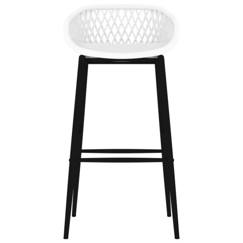 5-częściowy zestaw mebli barowych, czarno-biały