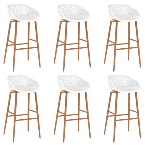 7-częściowy zestaw mebli barowych, biały