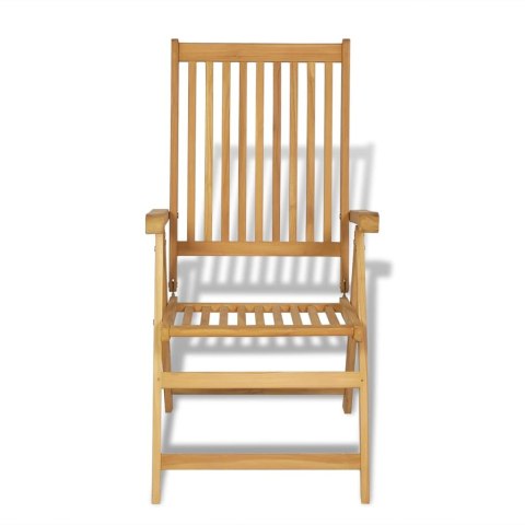 7-częściowy zestaw mebli ogrodowych, lite drewno tekowe