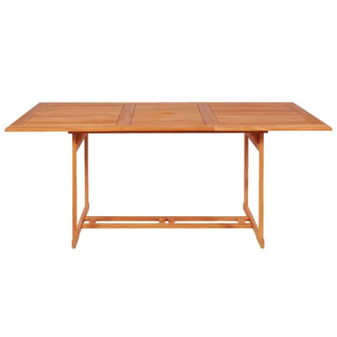 9-częściowy zestaw mebli ogrodowych, lite drewno tekowe