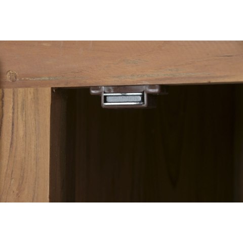 Ekspozytor stojący Home ESPRIT Szkło drewno tekowe 160 X 45 X 210 CM