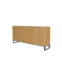 Kredens Home ESPRIT Metal Teczyna 180 x 40 x 85 cm