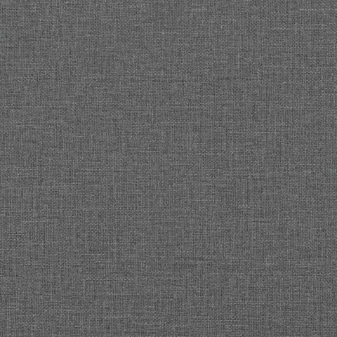 Podnóżek z drewnianymi nóżkami, ciemnoszary, obity tkaniną