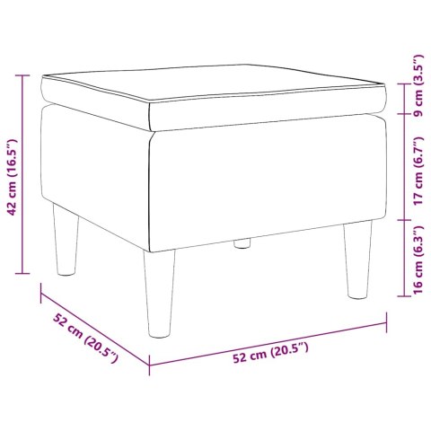 Podnóżek z drewnianymi nóżkami, ciemnozielony, obity aksamitem