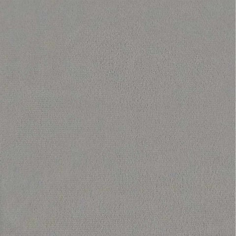 Podnóżek z drewnianymi nóżkami, jasnoszary, obity aksamitem