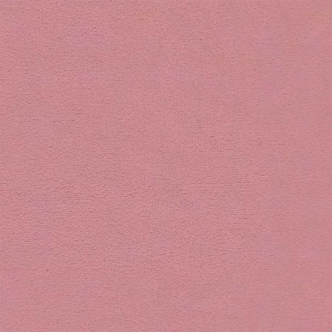 Podnóżek z drewnianymi nóżkami, różowy, obity aksamitem