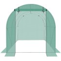 SZKLARNIA TUNEL OGRODOWY 200X300X200CM PE KONTRUKCJA STAL ZIELONA