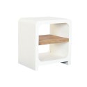 Stolik Nocny Home ESPRIT Biały Naturalny 50 x 40,5 x 55,5 cm