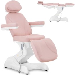 Fotel kosmetyczny do tatuażu masażu spa ACIREALE - różowy