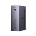 13w1 Stacja dokująca Thunderbolt 4 / USB-A / DP / RJ45 / czytnik SD TF / USB-C / mini jack