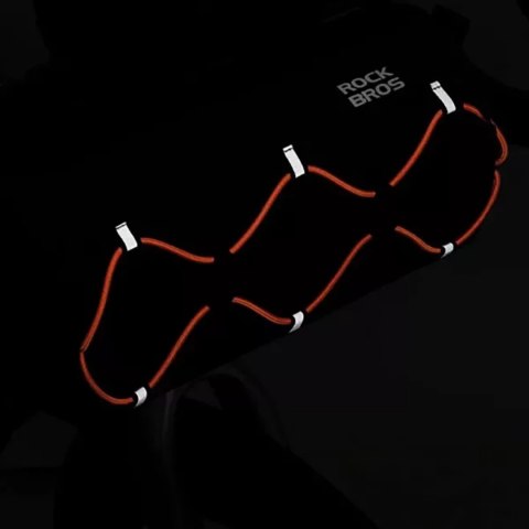 Torba rowerowa mocowana na kierownicę 2.2 l - niebieska