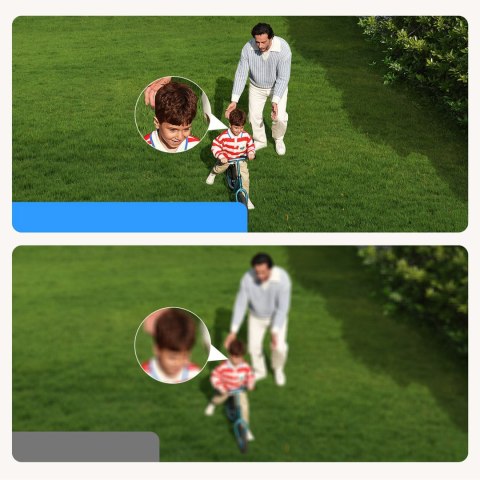 Kamera zewnętrzna do monitoringu z reflektorem 2K Wi-Fi 7800 mAh