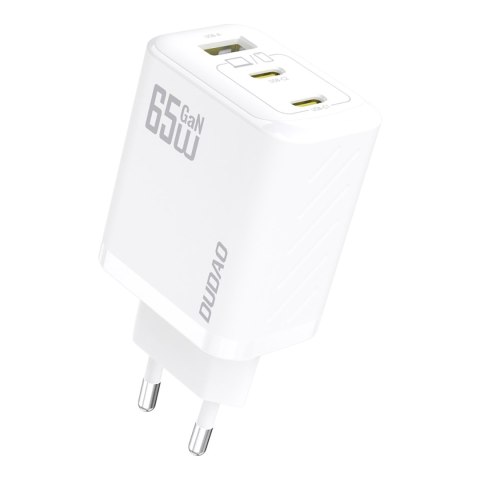 Ładowarka sieciowa A29 GaN USB-C USB-A 65W - biała