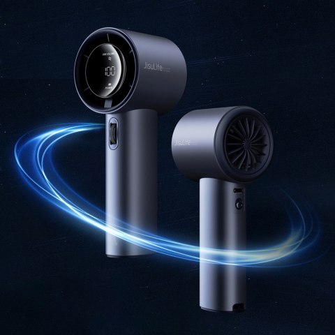 Mini wiatrak wentylator dmuchawa przenośna - 3600mAh - niebieski