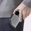Powerbank K31 10000 mAh 22.5W PD z wbudowanym kablem - szary