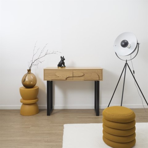 Konsola Calypso dąb/ czarna