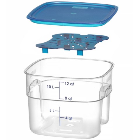 Pojemnik na żywność CamSquares Fresh Pro 11.4 l 289x289x216 mm