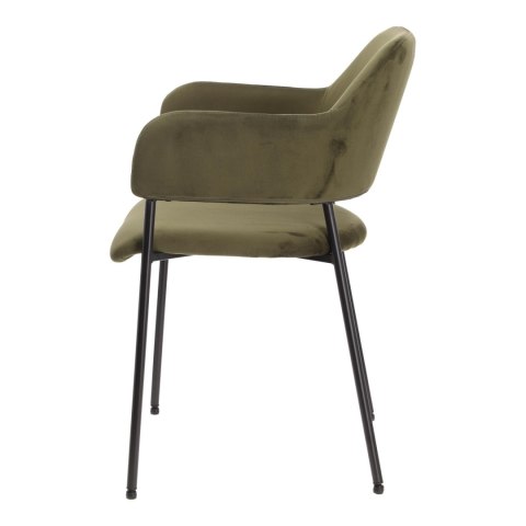 Zestaw 2 krzeseł Lima welurowych