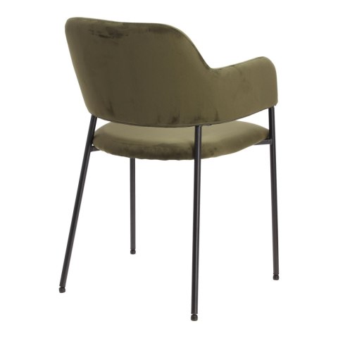 Zestaw 2 krzeseł Lima welurowych