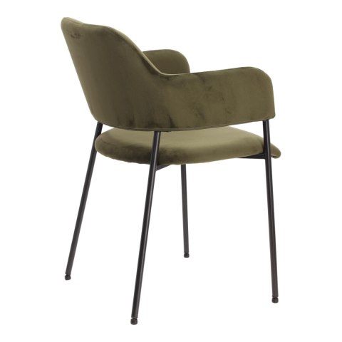 Zestaw 2 krzeseł Lima welurowych