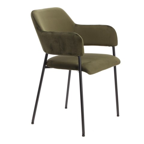 Zestaw 2 krzeseł Lima welurowych