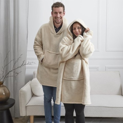 Bluza ocieplana / snuddie z kieszenią