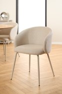 Krzesło Eleonor beżowe Basel 24 beżowa