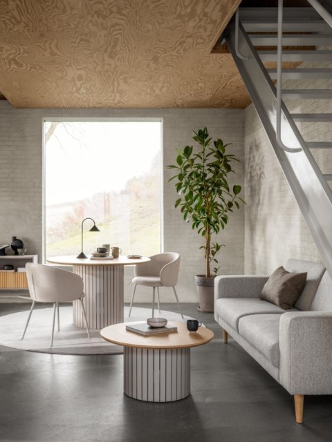 Krzesło Eleonor beżowe Basel 24 beżowa