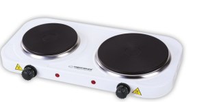 ESPERANZA KUCHENKA ELEKTRYCZNA YELLOWSTONE 1500W + 1000W EKH014W