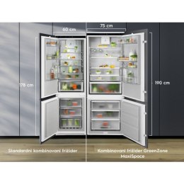 Lodówka do zabudowy ELECTROLUX KNP7TE75S (70 cm szer.)