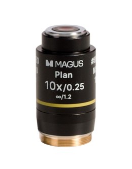 Obiektyw MAGUS 10PL60V Plan 10х/0,25 ∞/1,2 H60 mm