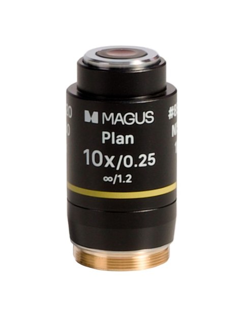 Obiektyw MAGUS 10PL60V Plan 10х/0,25 ∞/1,2 H60 mm