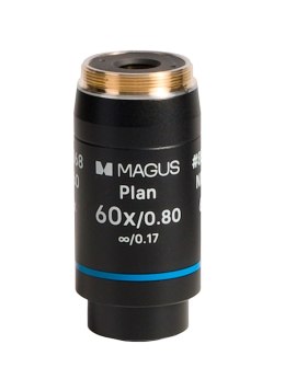 Obiektyw MAGUS 60PL60 Plan 60х/0,80 ∞/0,17 H60 mm