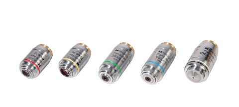 Zestaw obiektywów MAGUS FL S-APO60 PlanF S-Apo 4х/10х/20х/40х/100х ∞/0,17 H60 mm