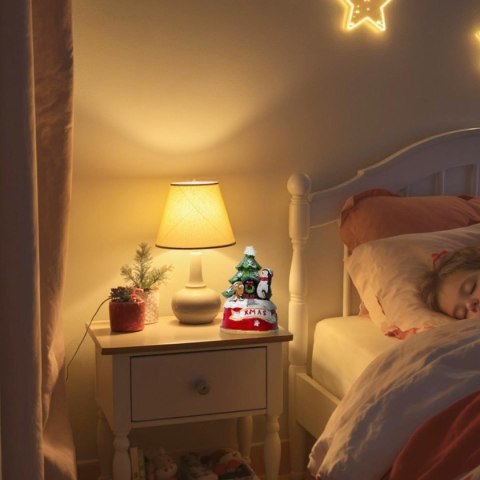 DEKORACJA ŚWIĄTECZNA GRAJĄCA PINGWIN