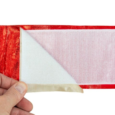 KOKARDA NA DRZWI 33x42CM WSTĄŻKA CZERWONA