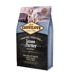 Carnilove Salmon & Turkey For Puppies 4kg