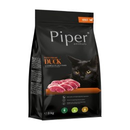 DOLINA NOTECI Piper Animals z kaczką - sucha karma dla kota - 3 kg
