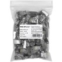 QOLTEC WTYK ZŁĄCZE MODULARNE RJ45 | CAT6 | FTP | 100SZT