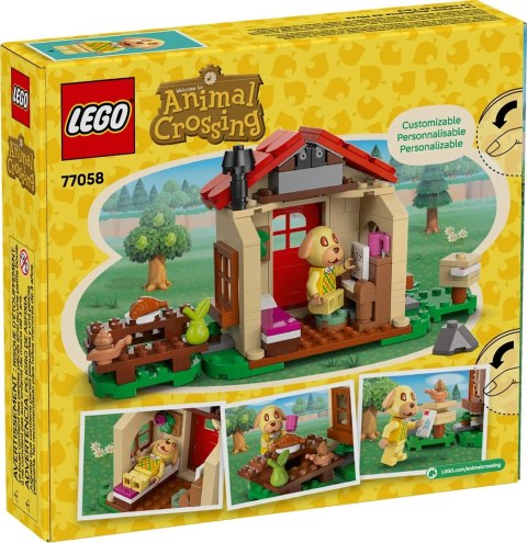 LEGO Animal Crossing 77058 Przytulny dom Goldie