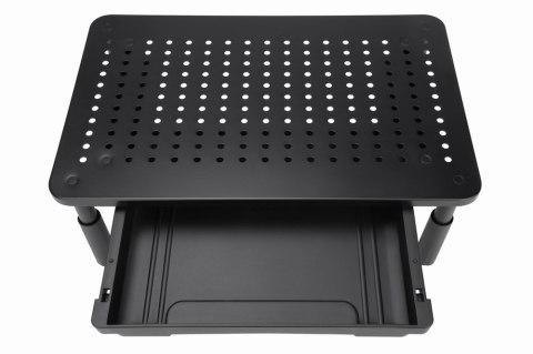 GEMBIRD REGULOWANA PODSTAWKA POD MONITOR Z SZUFLADĄ (PROSTOKĄT)