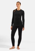 Koszulka damska ODLO Merino 160 BL Top Crew Neck l/s roz. S Czarna